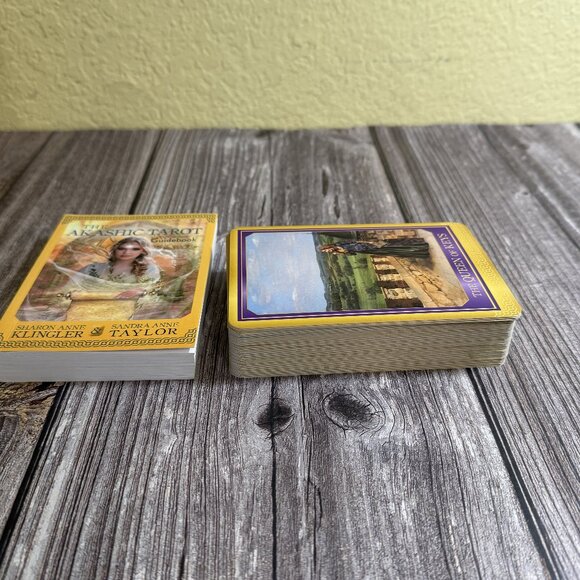 The AKASHIC Tarot 62-Card Deck with Guidebook by S Klingler, S Taylor - Picture 7 of 8